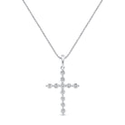 Diamond Cross Pendant - Micheli Jewellery