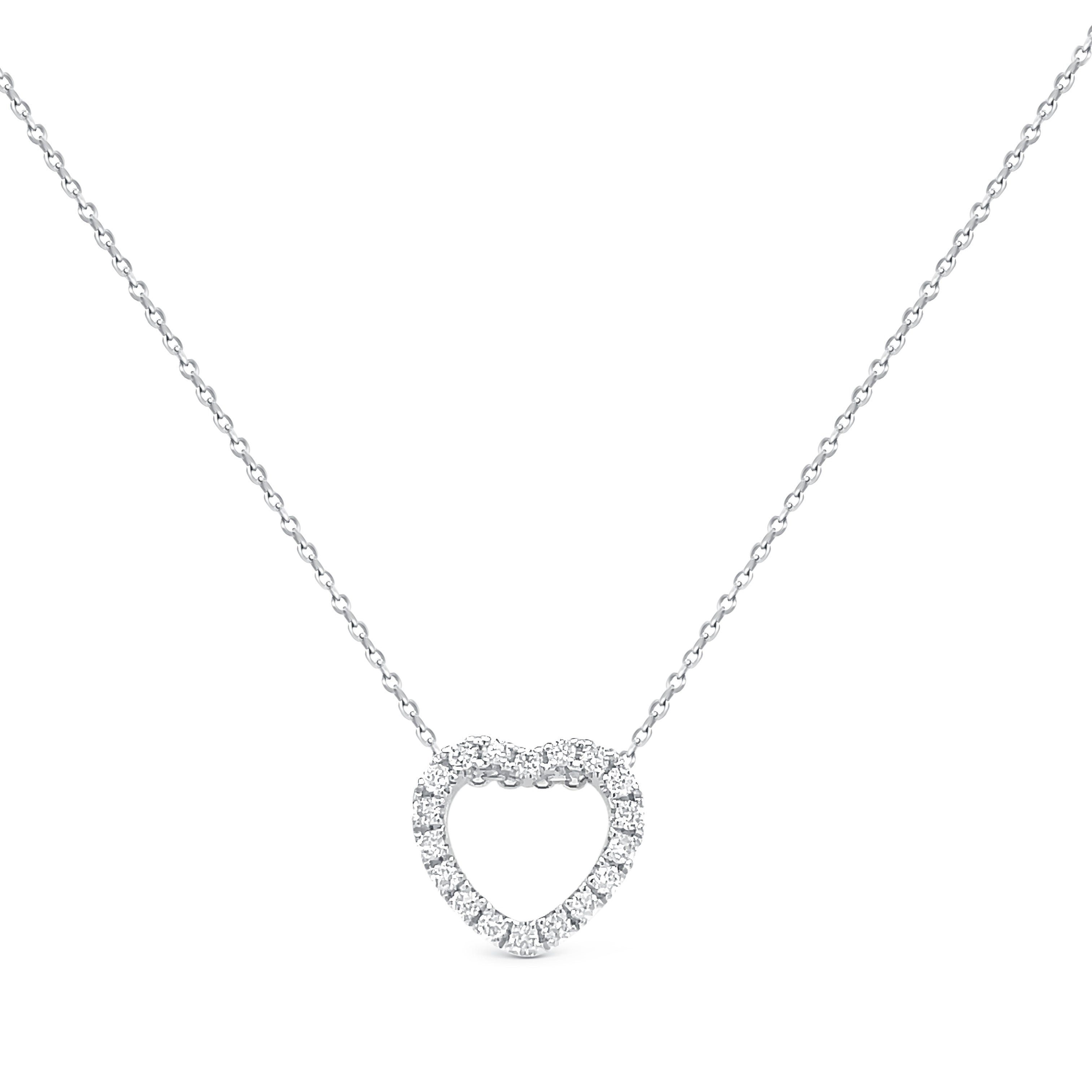 Heart Diamond Necklace - Micheli Jewellery