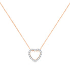 Heart Diamond Necklace - Micheli Jewellery