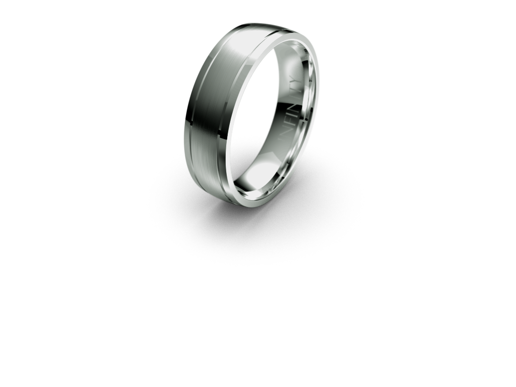 Damon Wedding Band - Micheli Jewellery