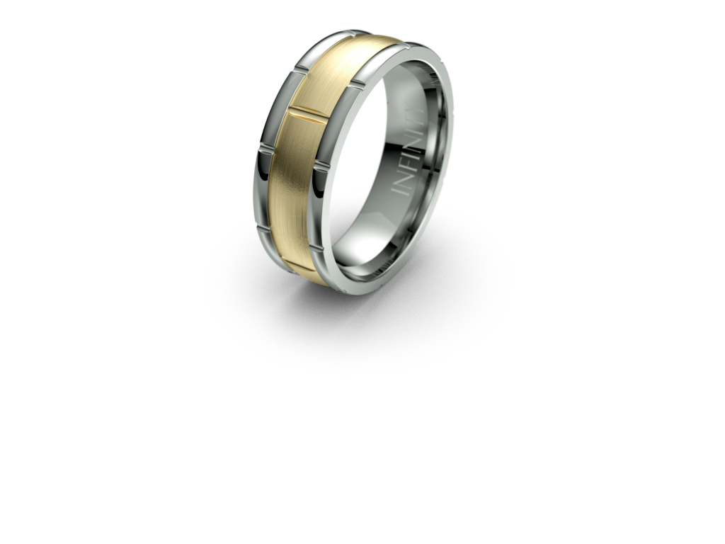 Zack Wedding Band - Micheli Jewellery