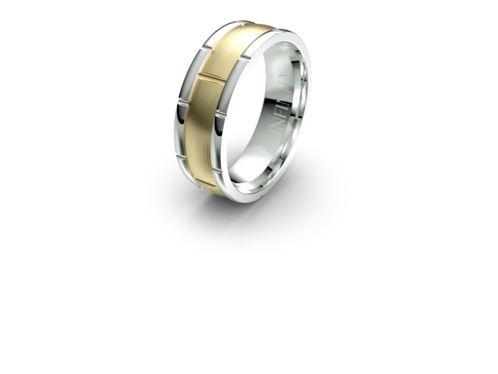 Zack Wedding Band - Micheli Jewellery