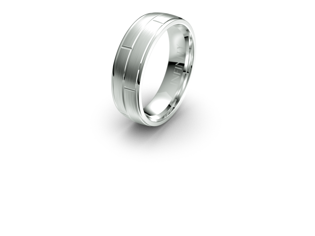 Toby Wedding Band - Micheli Jewellery