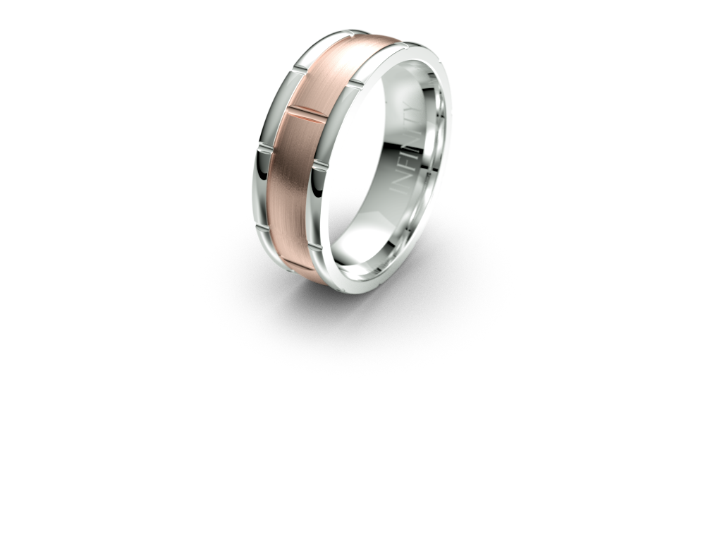 Zack Wedding Band - Micheli Jewellery