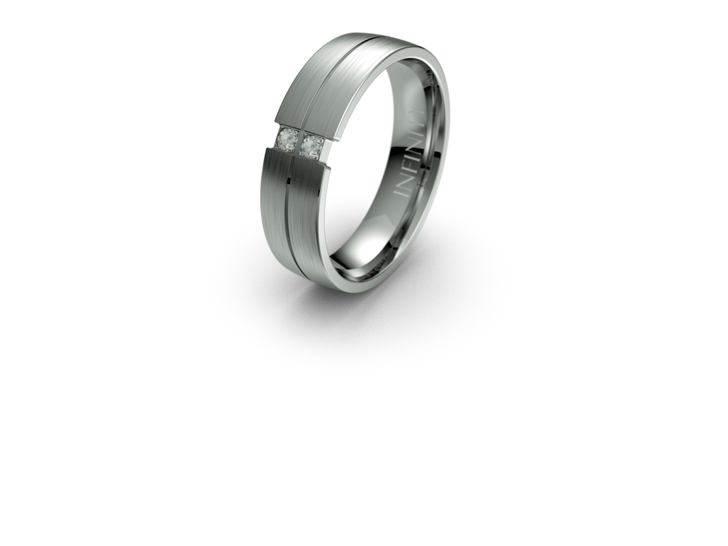 Diamond Marco Wedding Band - Micheli Jewellery